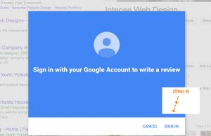 Our Google Reviews - by Intense Web Design Harrogate